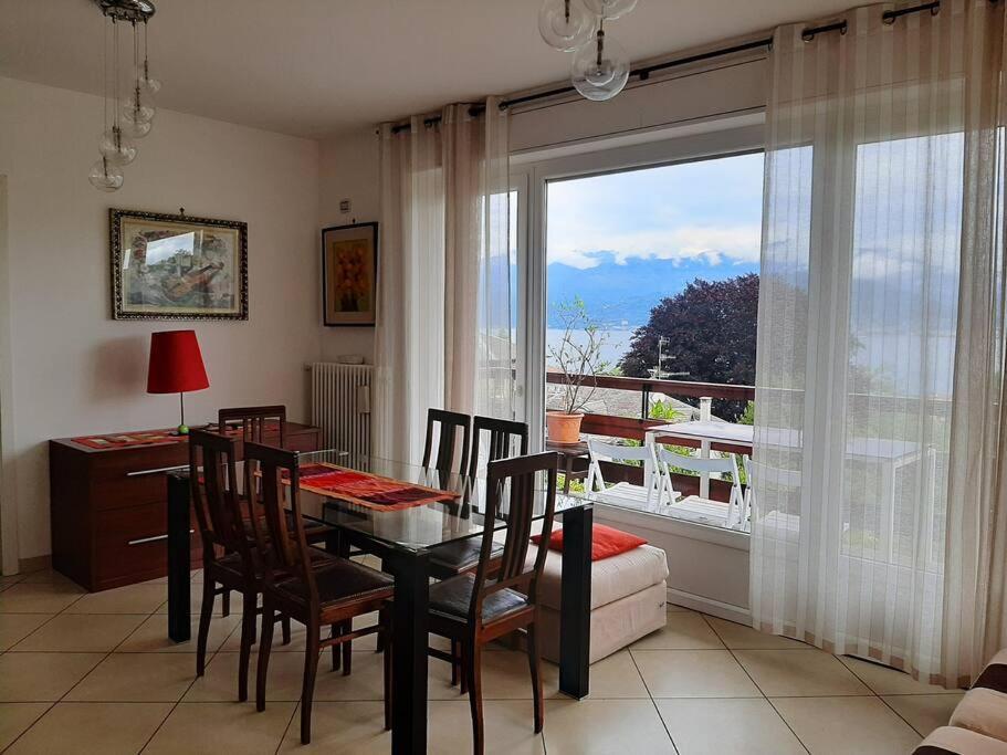 La Finestra Sul Lago - In Villa Con Vista E Posto Auto Coperto Стреза Екстер'єр фото