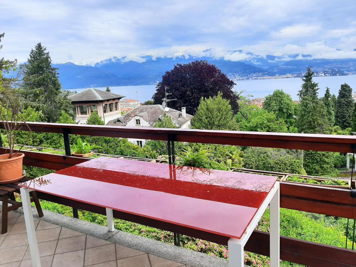 La Finestra Sul Lago - In Villa Con Vista E Posto Auto Coperto Стреза Екстер'єр фото