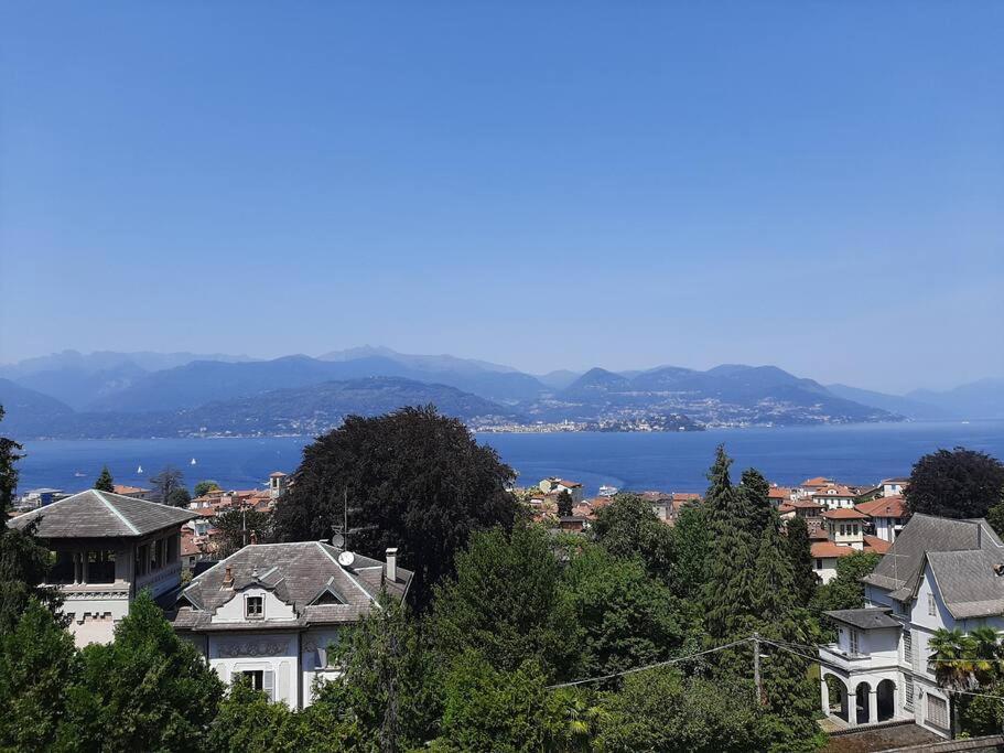 La Finestra Sul Lago - In Villa Con Vista E Posto Auto Coperto Стреза Екстер'єр фото